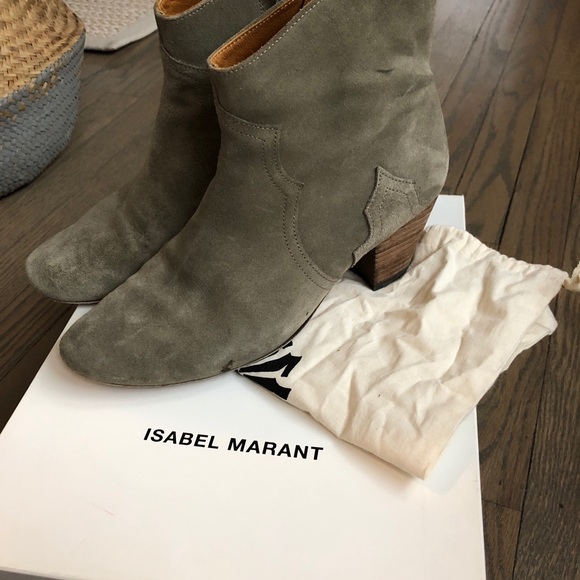 Isabel Marant Dicker Boot in Taupe - Picture 4 of 10